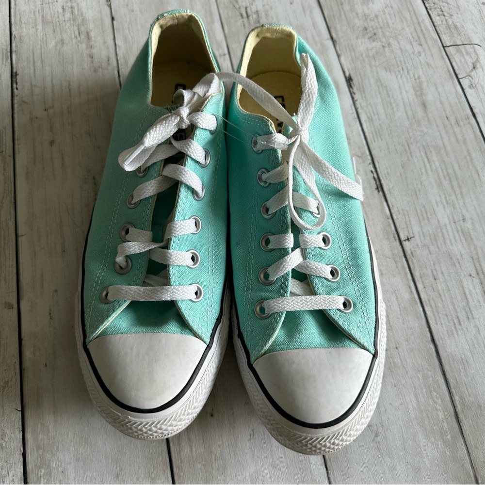 Converse Mint Green Sneakers